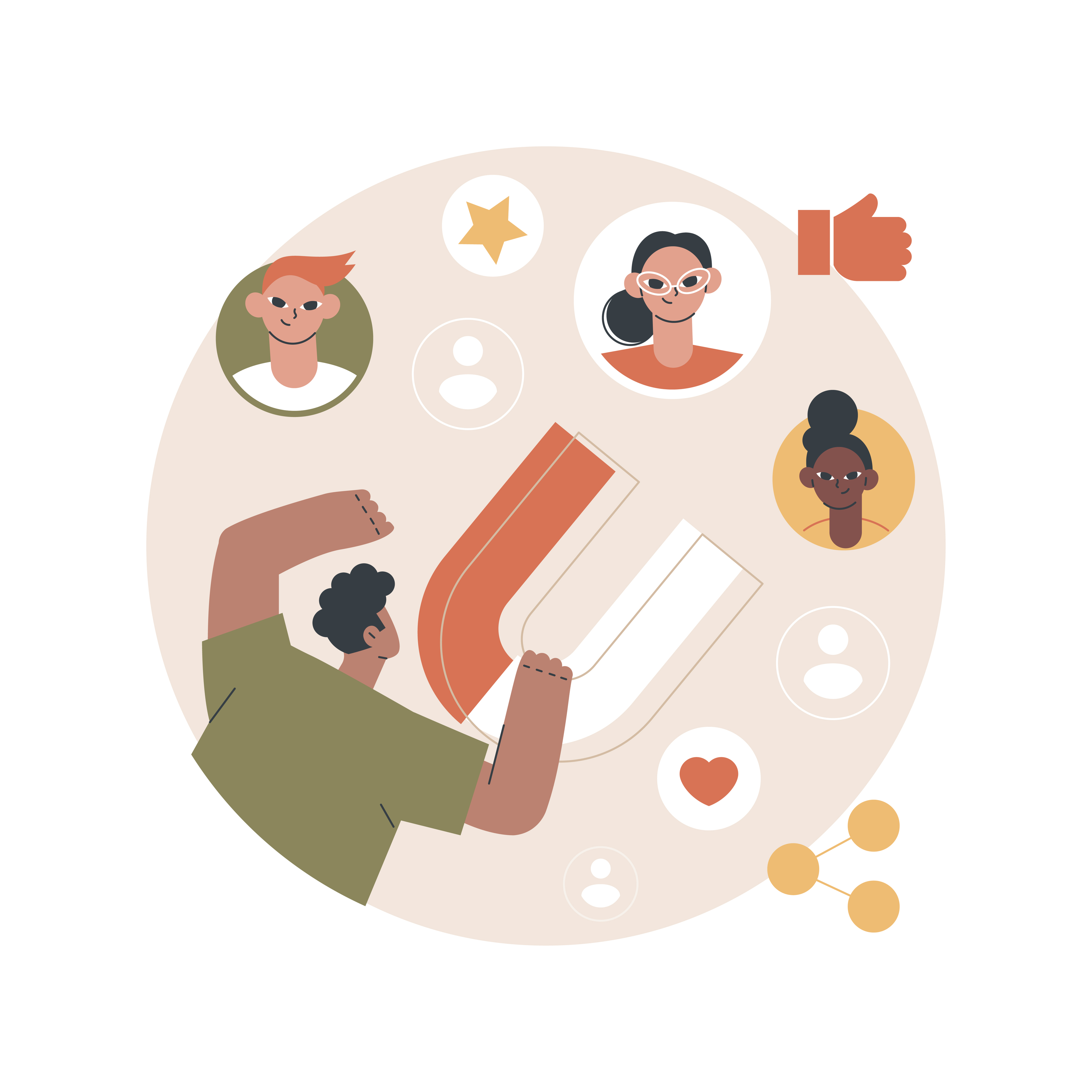 Redefining Centers of Influence